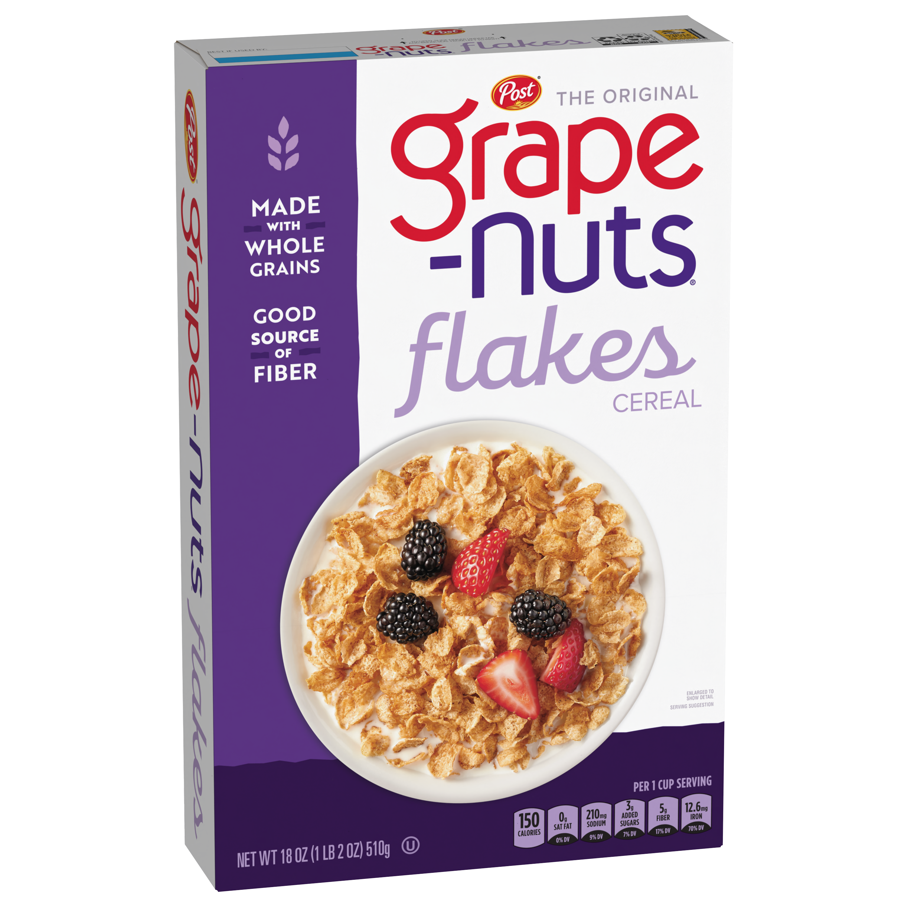 Grape-Nuts Flakes Cereal Box