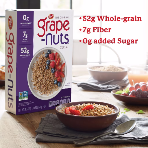 Grape-Nuts cereal benefits
