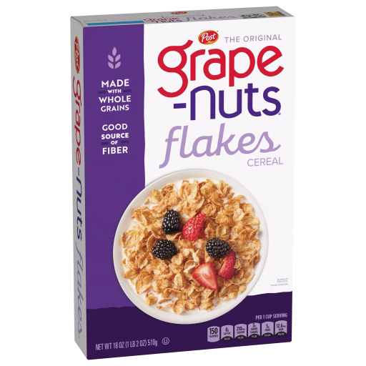 Grape-Nuts Flakes cereal 18 ounce box