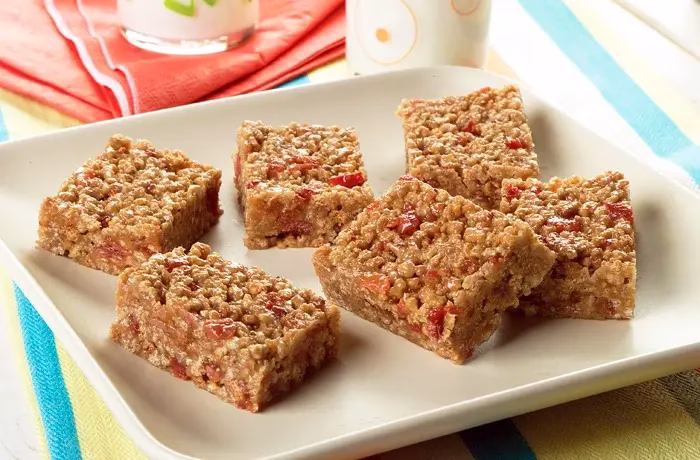 bacon peanut butter bars