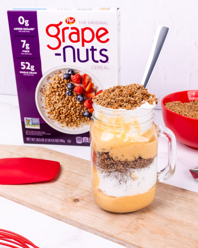 Grape-Nuts Greek Yogurt Pumpkin Parfait